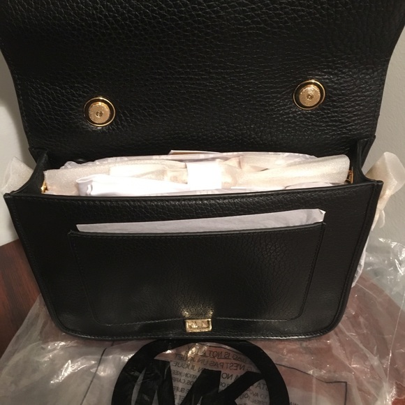 New Michael Kors Cooper Large black matte pebble leather  Michael Kors Large School Satchel-Black